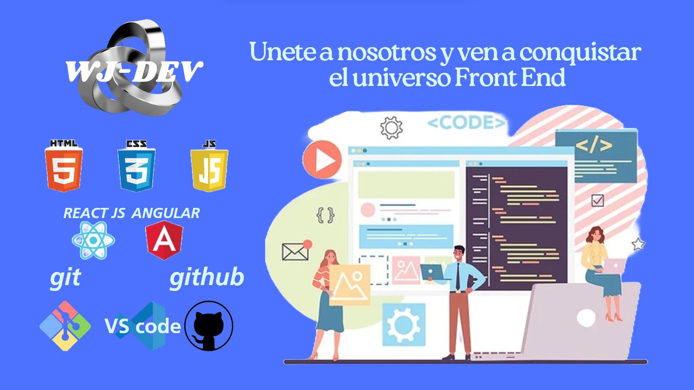 imagen con logos de las tecnologías enseñadas en el curso
